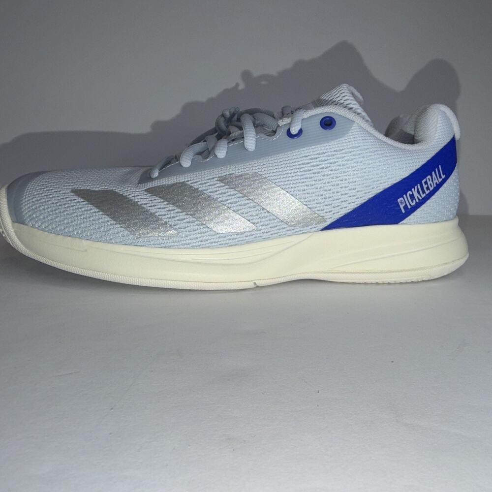 adidas Courtflash Pickleball W Women's Low Top Sneakers Blue/White Lace-Up